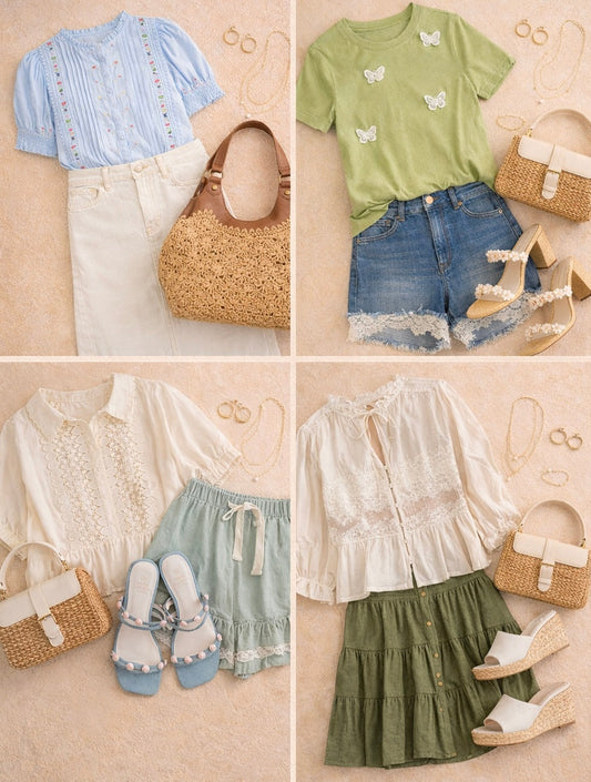 4 Feminine Spring Outfit Ideas You’ll Want to Wear All Season