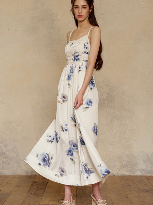 Delicate Rose Maxi Dress