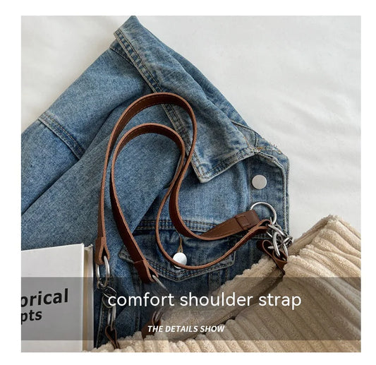 Retro Large Capacity Shoulder Bag