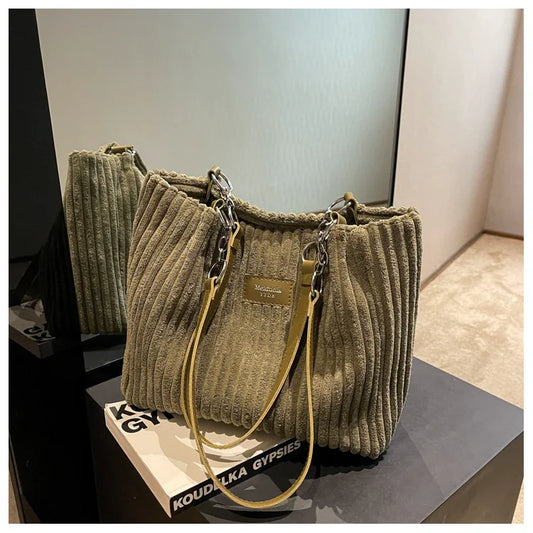 Retro Large Capacity Shoulder Bag